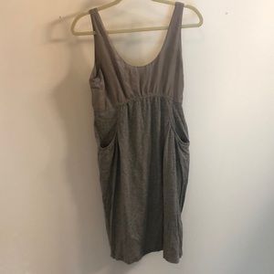 Theory tank dress with pockets